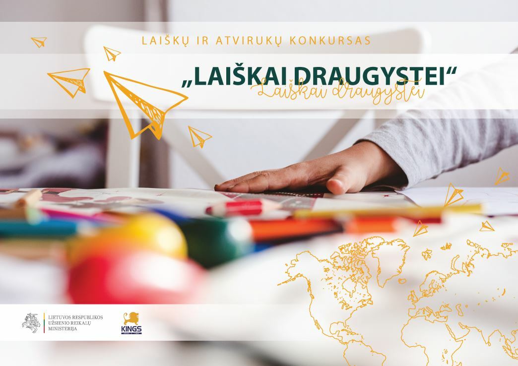 VKINGS Lietuva ir Lietuvos Respublikos Užsienio reikalų ministerijos konkursas – „Laiškai draugystei“
