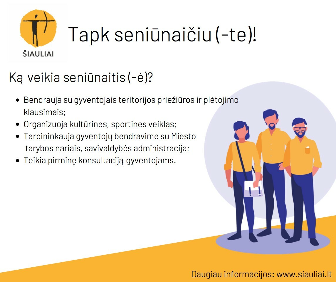 Skelbiamos kandidatų į seniūnaičius veiklos programos