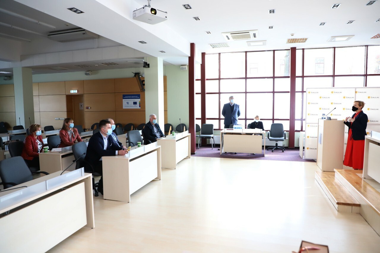 Telšių savivaldybės atstovai domėjosi Miesto koordinavimo skyriaus ir „Busturo“ veikla