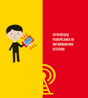 Informacija kaip nustatyti gyventojų perspėjimo funkciją mobiliajame telefone