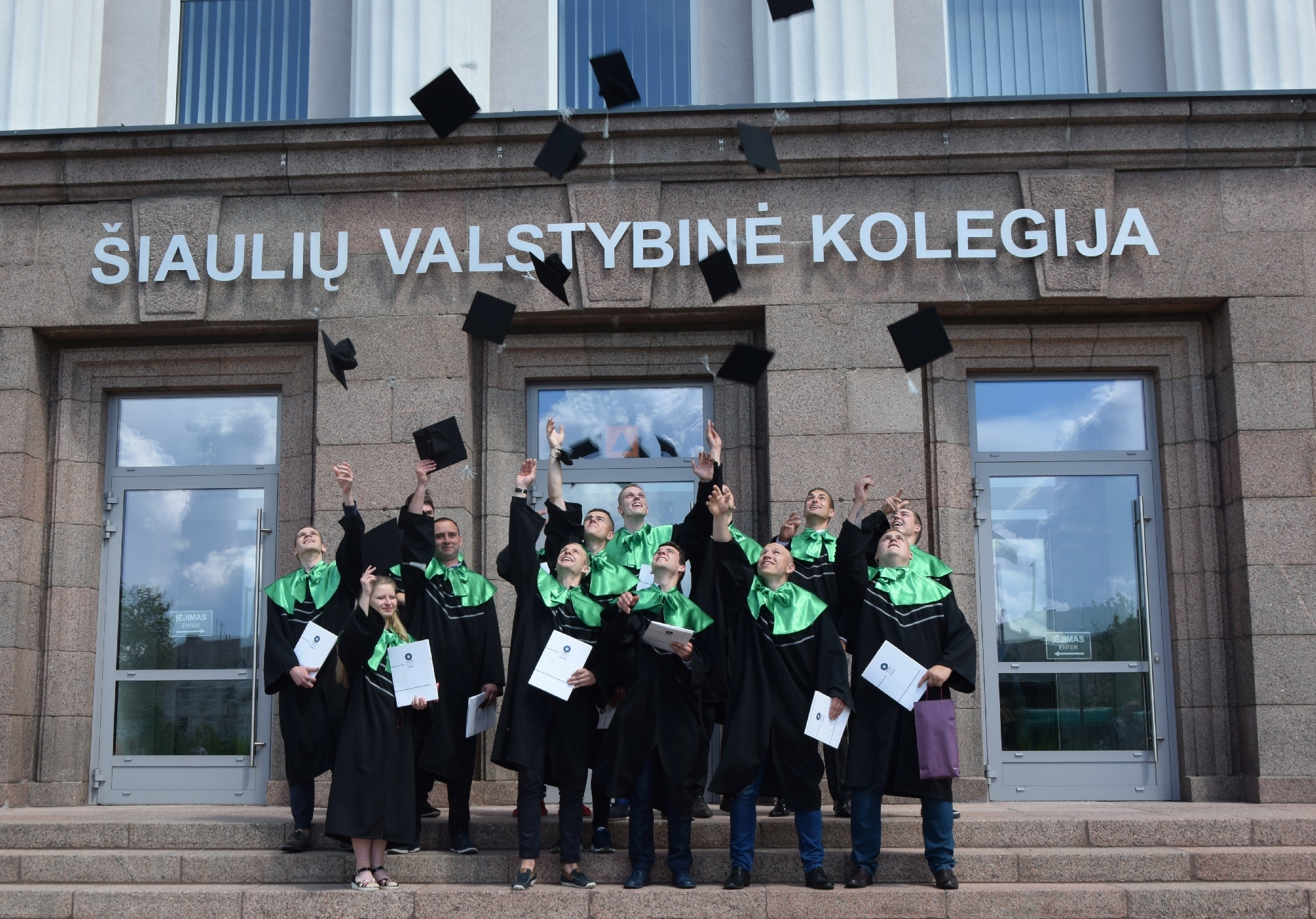 Šiaulių valstybinėje kolegijoje teikiami diplomai