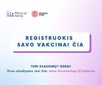 Registruokis savo vakcinai plakatas