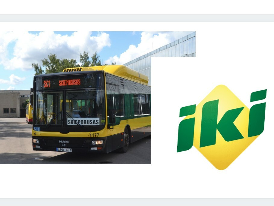 Pirmadienį Skiepobusas atvyks prie „IKI“ Salduvė parduotuvės