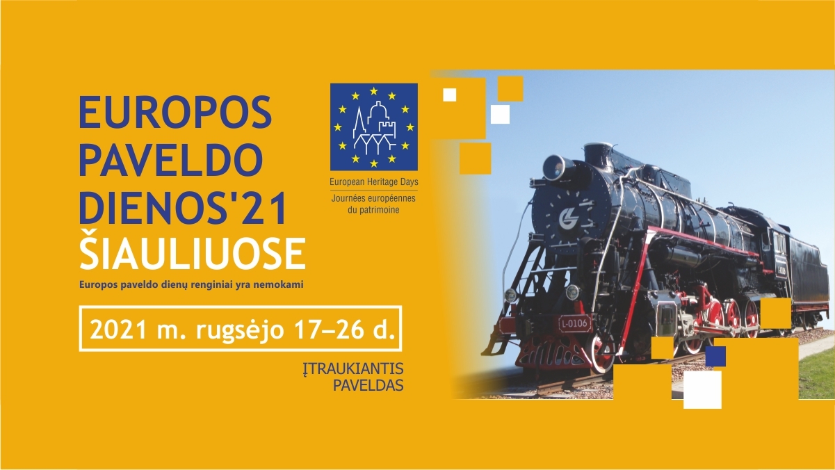 Kviečia nemokami Europos paveldo dienų renginiai Šiauliuose