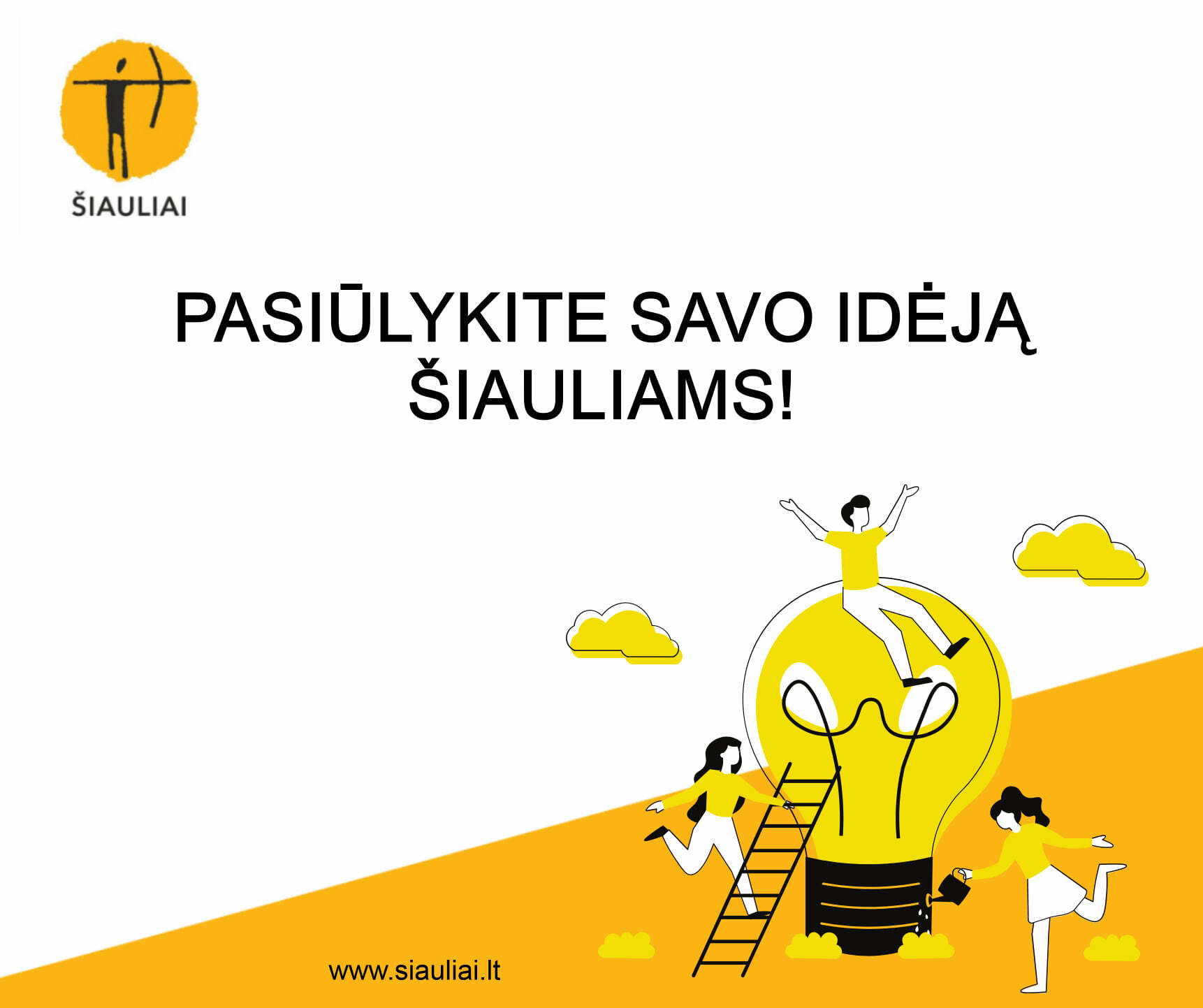 Dalyvaujamasis biudžetas sugrįžta – pasiūlykite savo idėją Šiauliams!