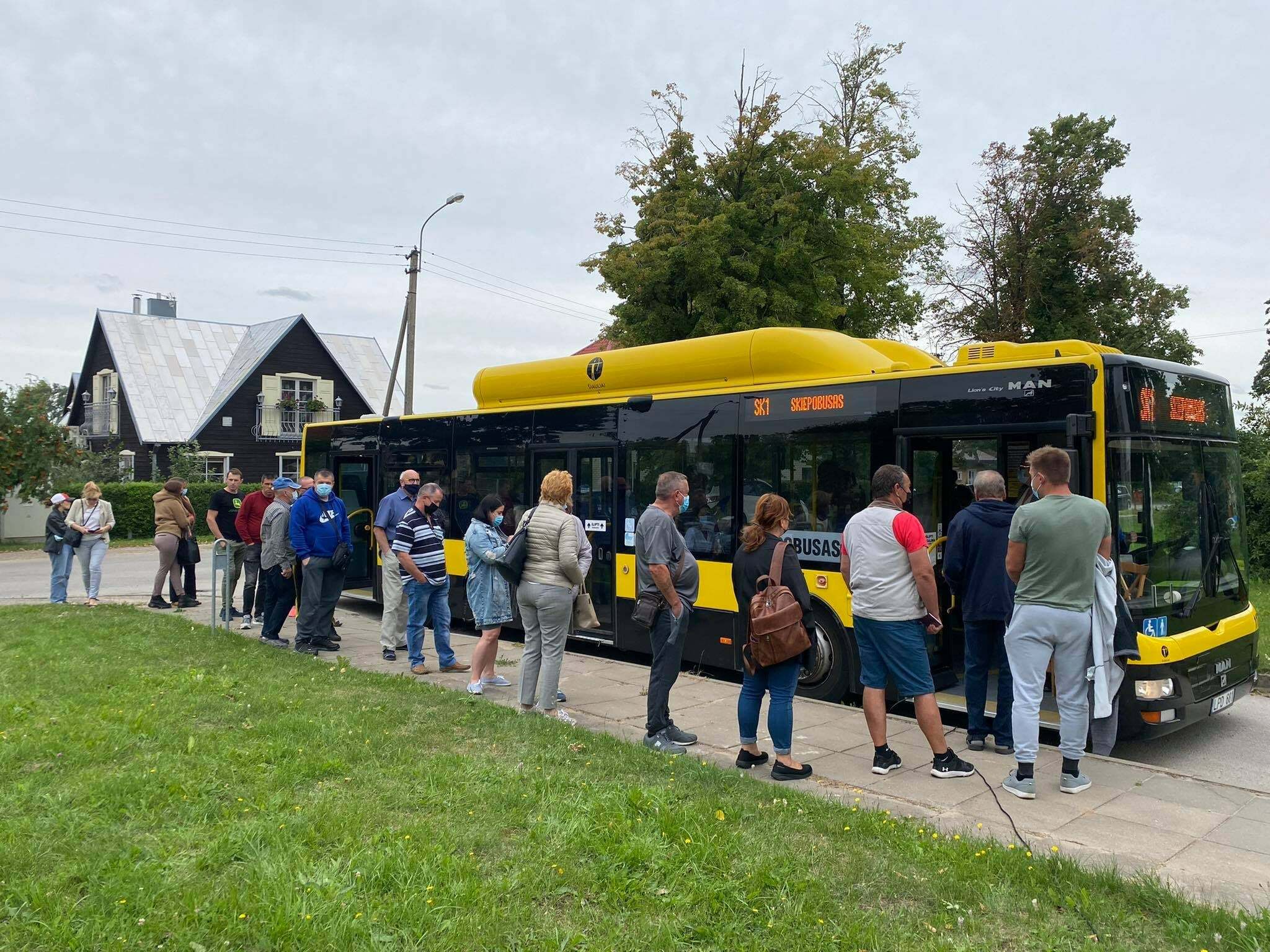 Skiepobusas šią savaitę sugrįžta į Saulės miesto gatves!