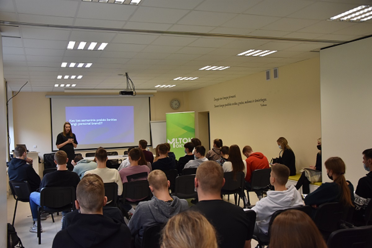 Jauniesiems Šiaulių sporto gimnazijos sportininkams – asmeninio tobulėjimo mokymai