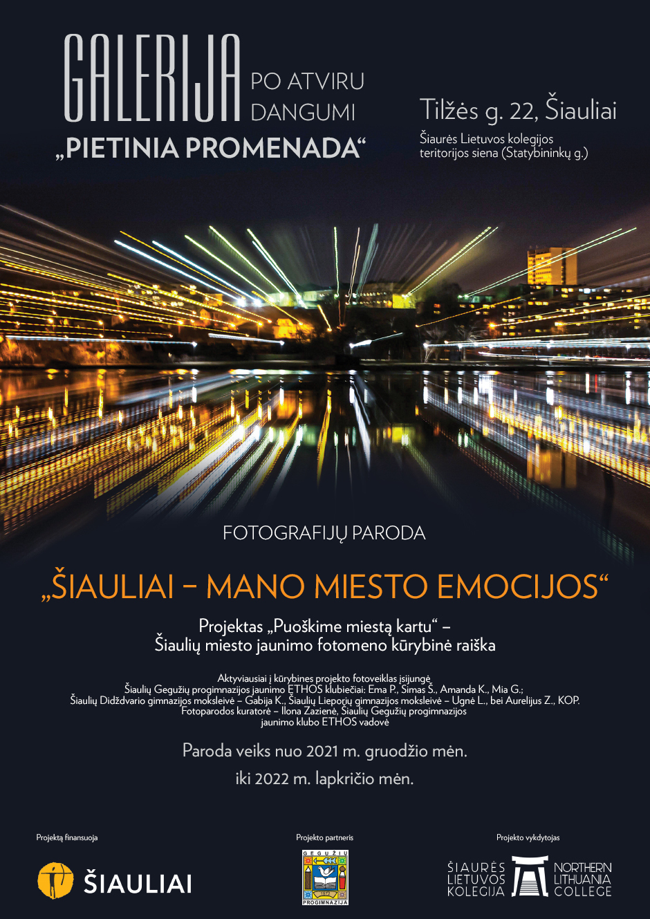 Parodos „Šiauliai – mano miesto emocijos“ atidarymas