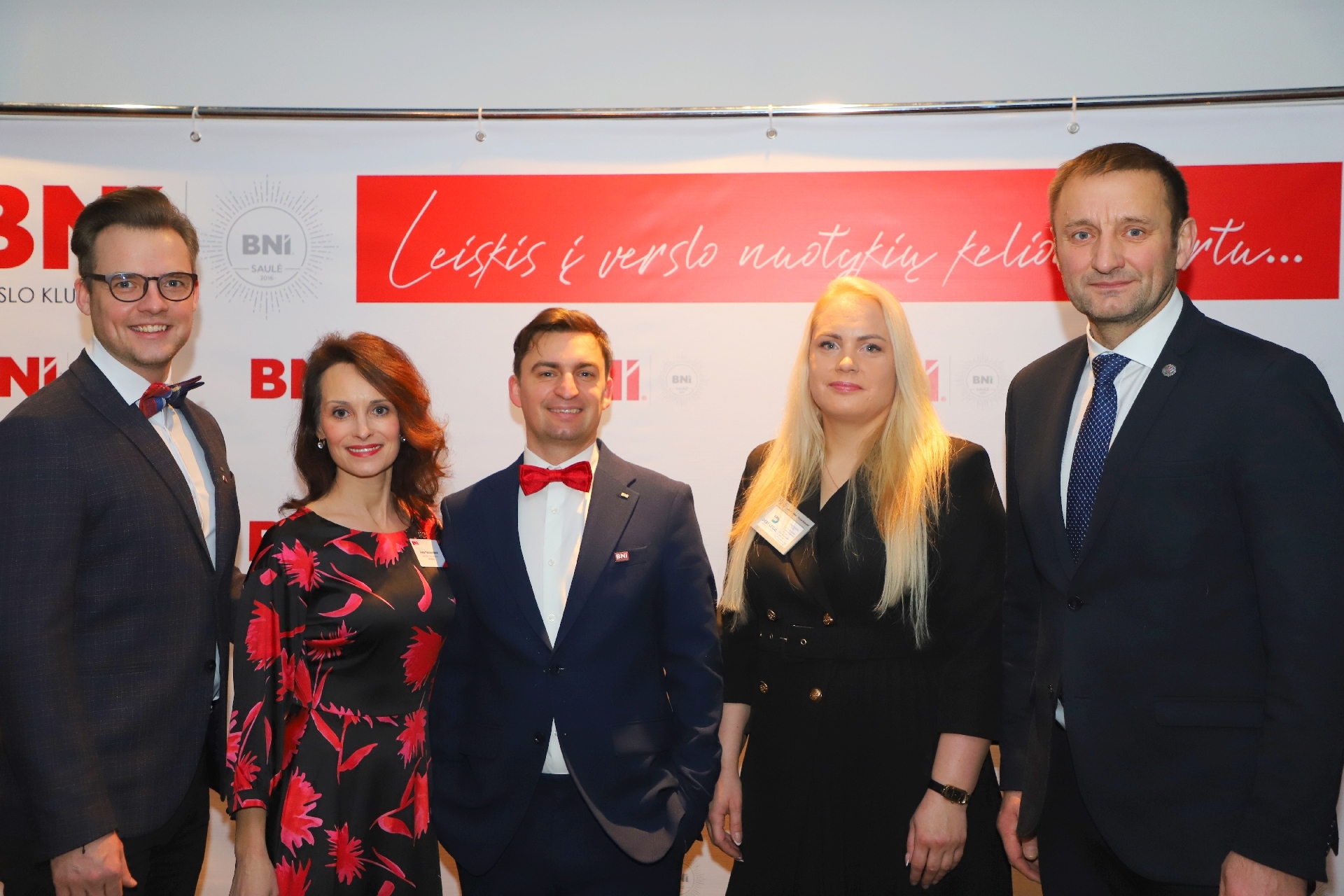 Sukakties proga pasveikintas verslo klubas BNI „Saulė“
