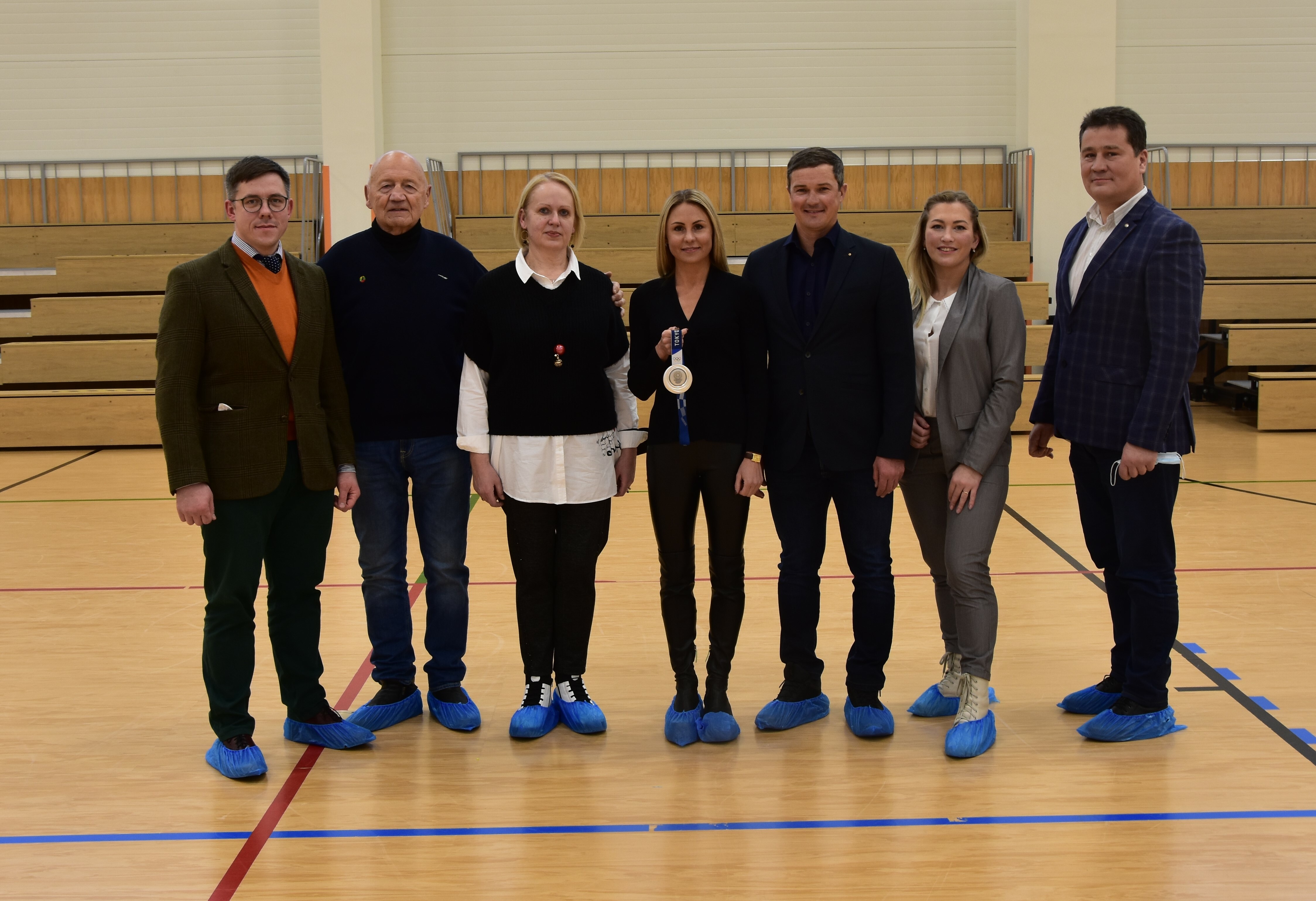 Šiauliuose lankėsi Lietuvos sporto lyderiai