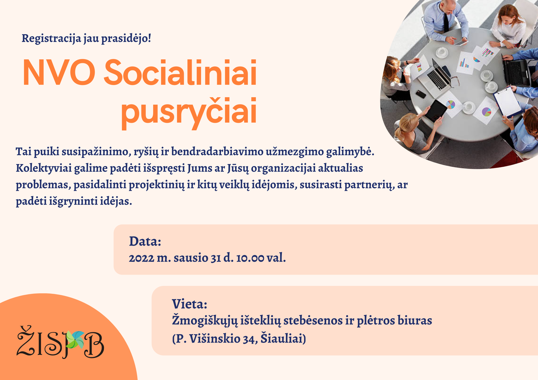 NVO socialiniai pusryčiai
