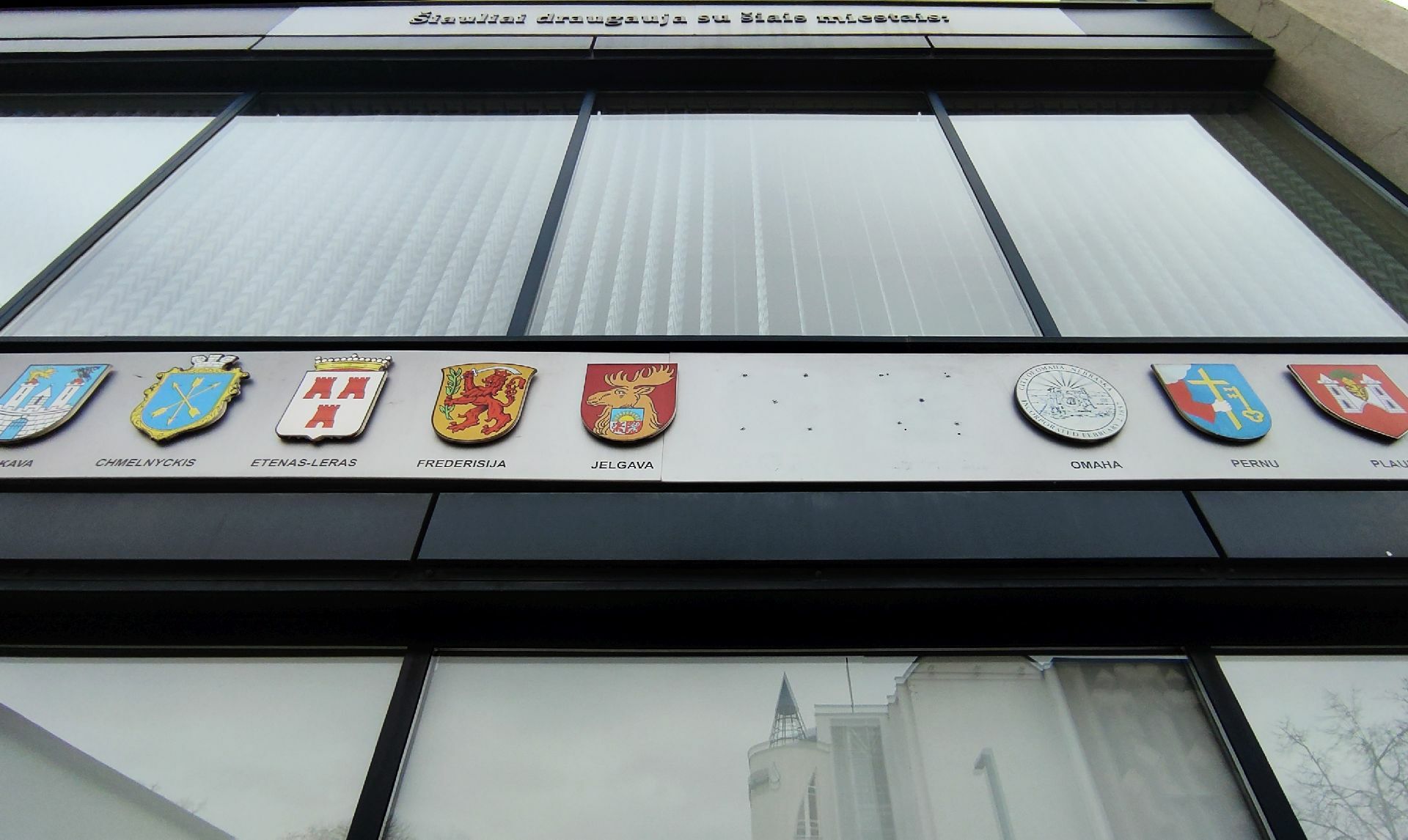 Šiaulių miestas nutraukė ryšius su Rusijos ir Baltarusijos miestais