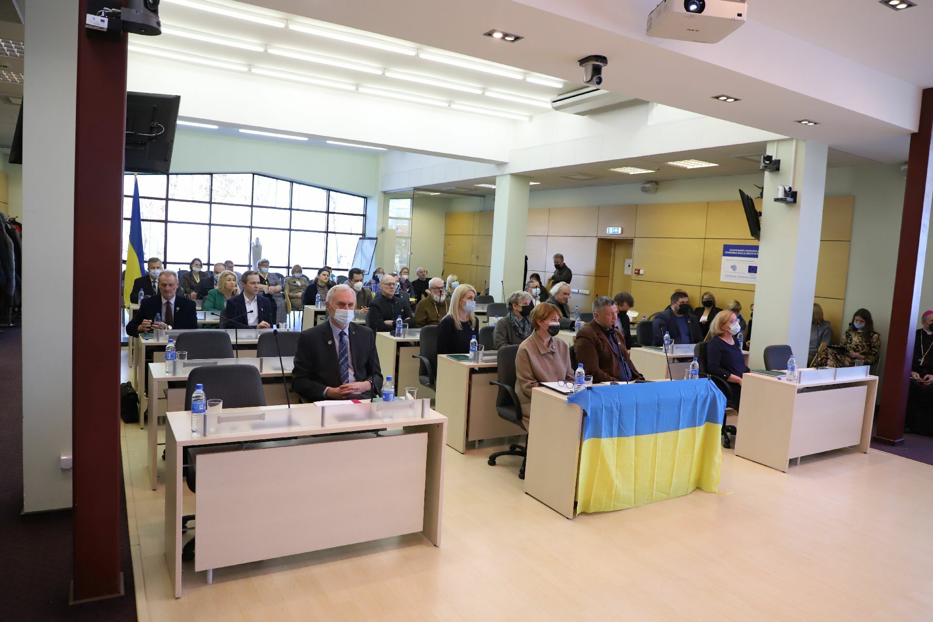 Šiaulių savivaldybės taryba priėmė deklaraciją dėl Ukrainos