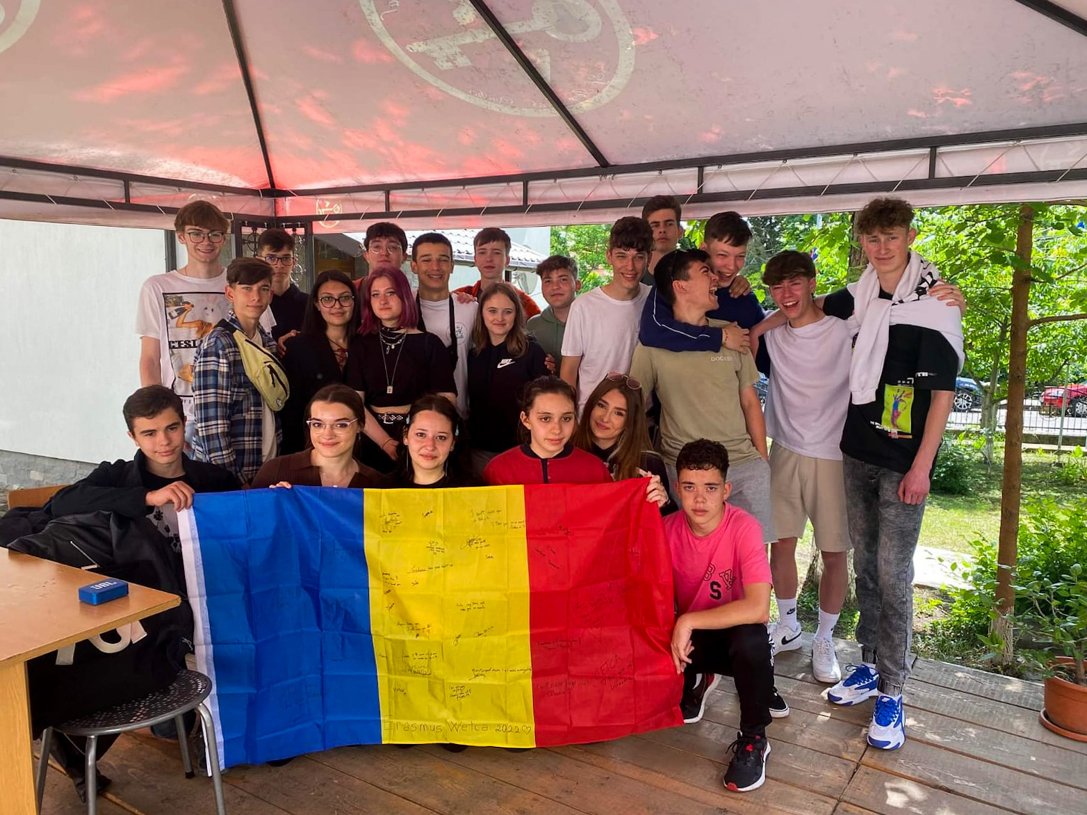 Tarptautinio švietimo mainų fondo „ERASMUS+“ projekto „Wedding Traditions, Cultural Awareness“, dalyvių patirtis Rumunijoje