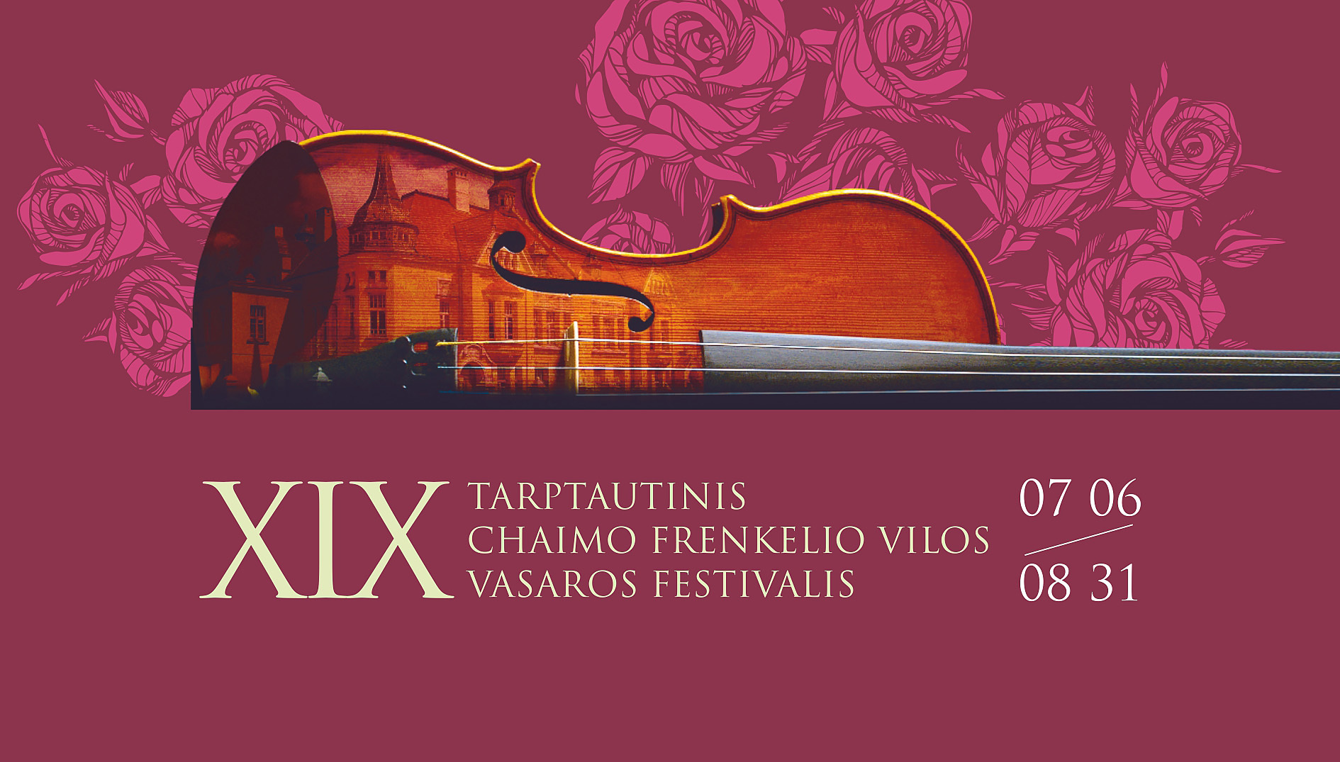 XIX Tarptautinis Chaimo Frenkelio vilos vasaros festivalis (Programa)