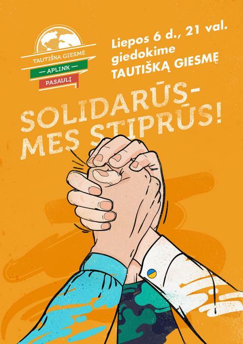 Šiemet „Tautiška giesmė“ visame pasaulyje tradiciškai nuskambės jau keturioliktąjį kartą