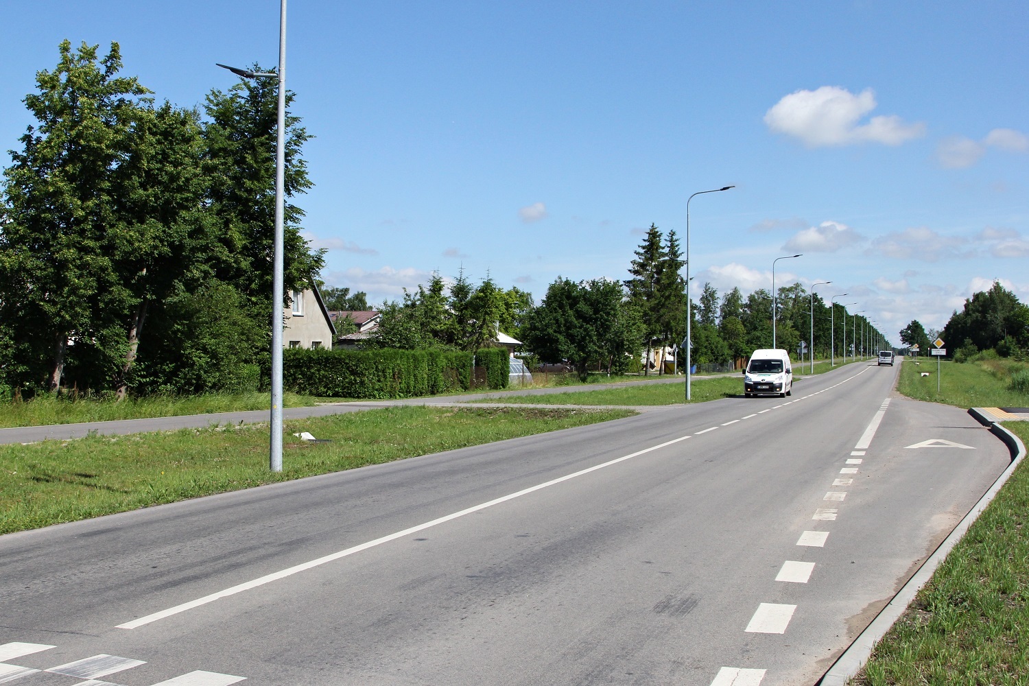 Bačiūnų gatvėje įrengta nauja slėginė nuotekų linija