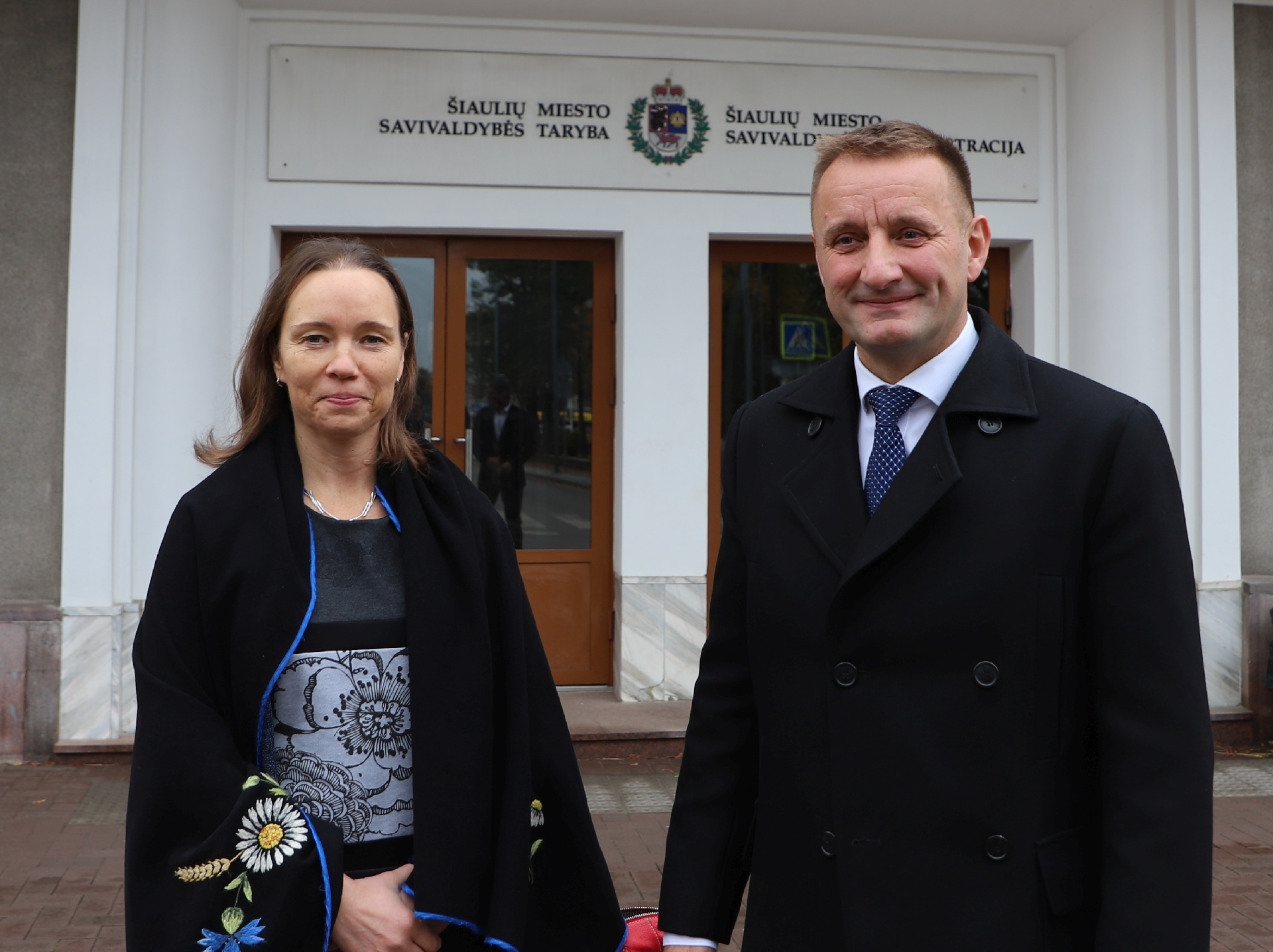 Šiauliuose lankėsi Estijos ambasadorė