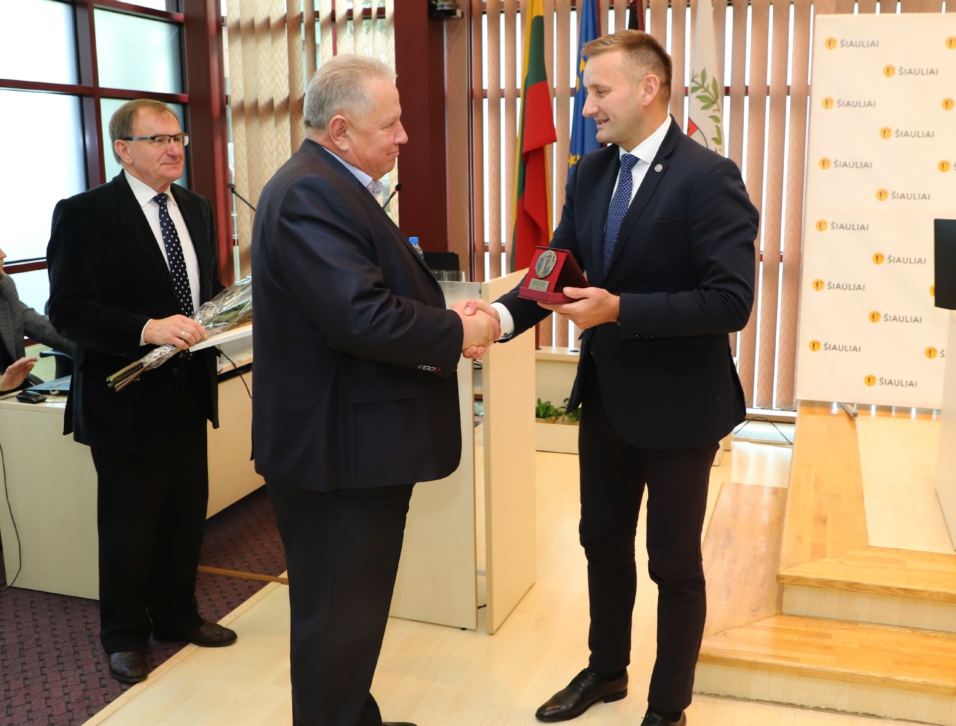 Pasveikintas bendrovės „Šiaulių vandenys“ vadovas