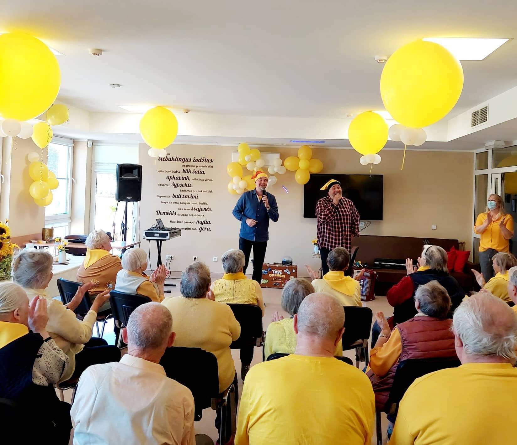 Tarptautinei pagyvenusių žmonių dienai – Saulėta senjorų savaitė