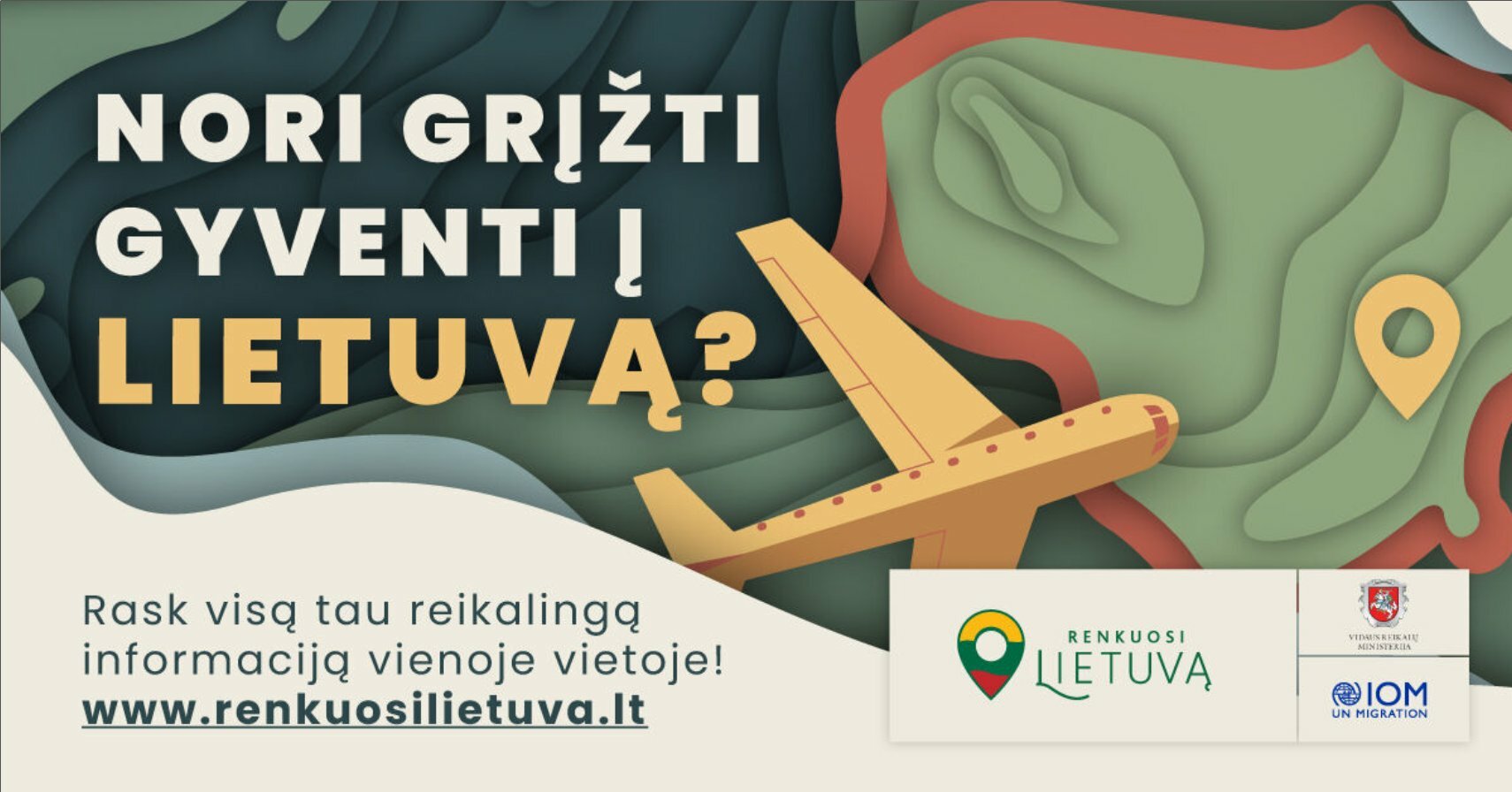 „Renkuosi Lietuvą“ - visa reikalinga informacija svarstantiems apie grįžimą iš užsienio