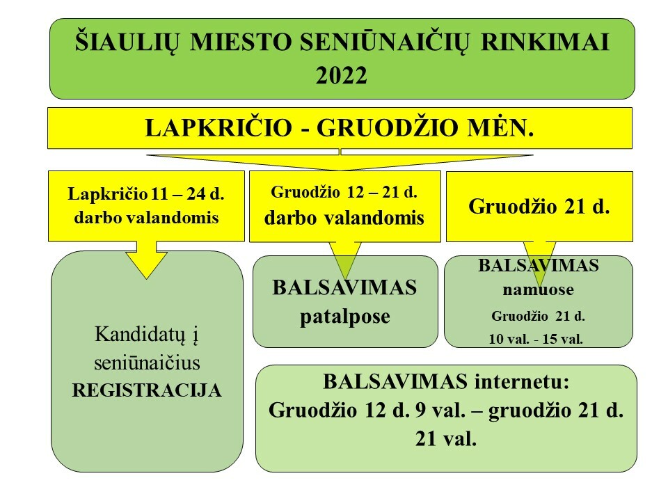 Tapk seniūnaičiu (-te)!