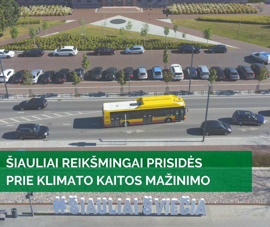 Šiauliai reikšmingai prisidės prie klimato kaitos mažinimo – iškastines gamtines dujas miesto autobusuose pakeitė biometanu