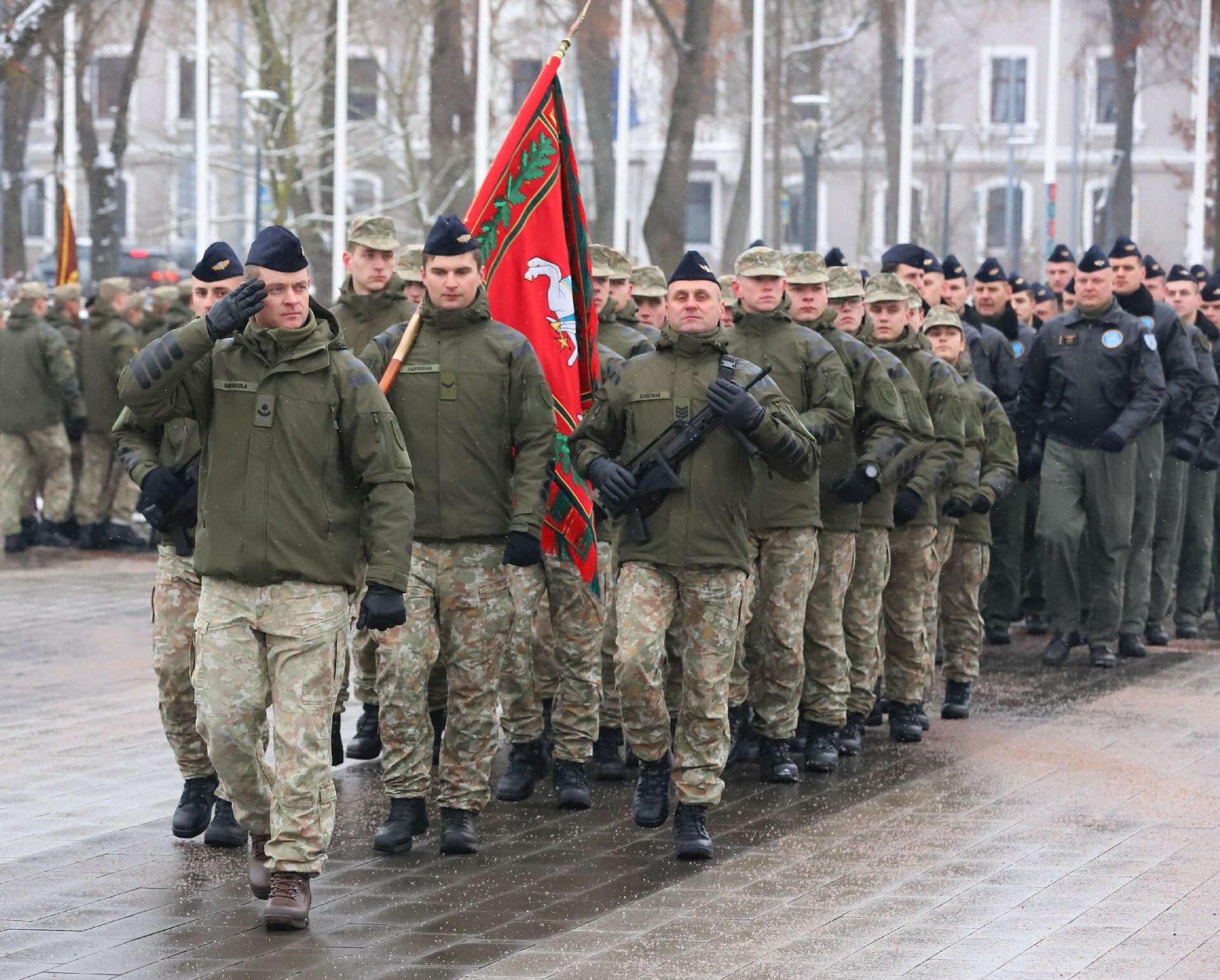 Lietuvos kariuomenei – jau 104 metai
