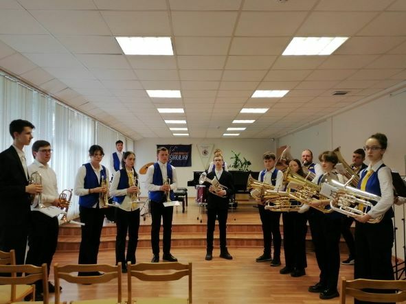 Šiaulių Dainų muzikos mokykloje vyko pučiamųjų instrumentų festivalis ,,Skambantys Šiauliai 2023"