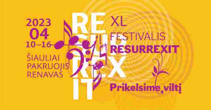 XL festivalis „Resurrexit“