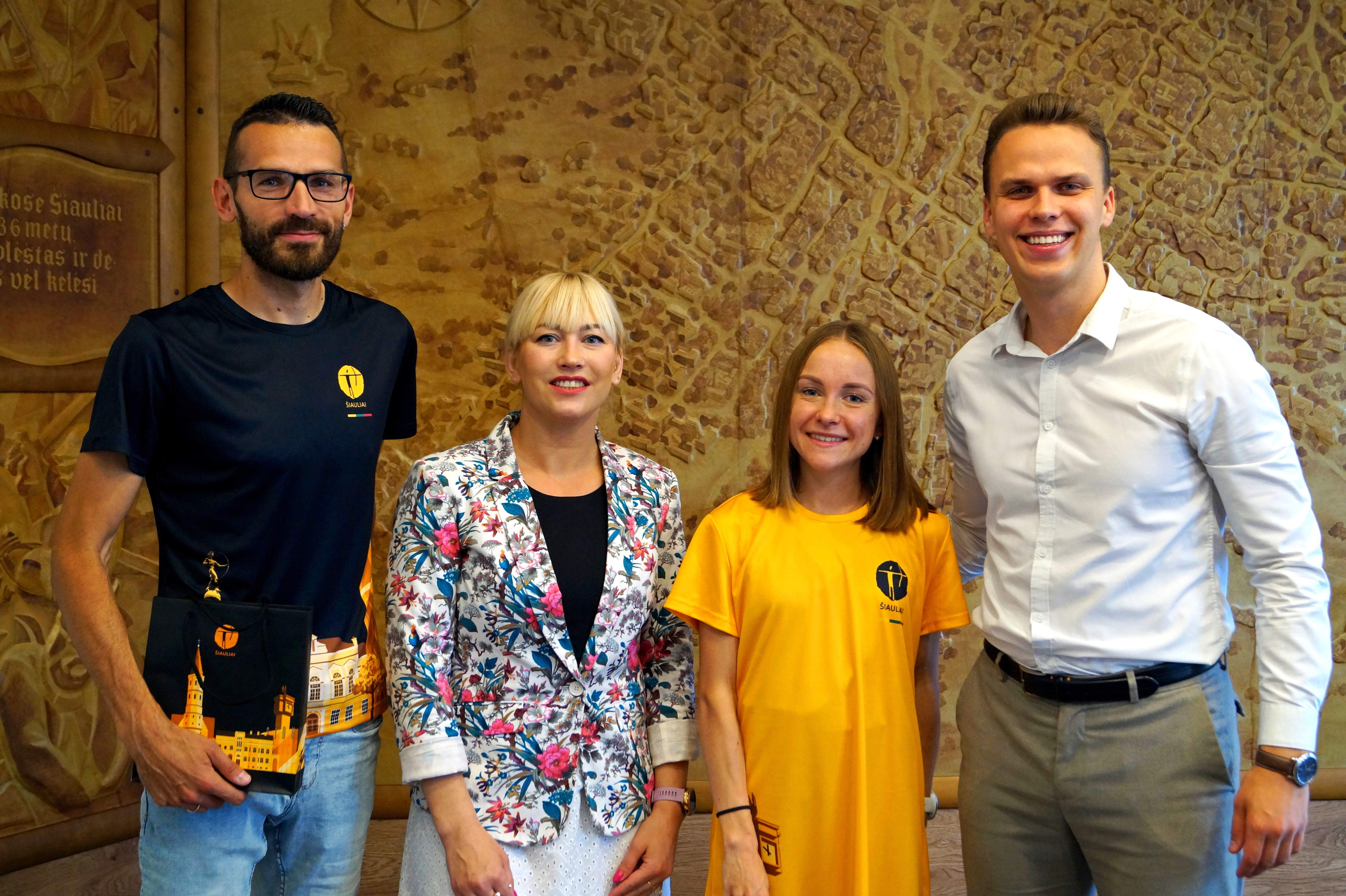 Pasveikinta Europos medalininkė Greta Karinauskaitė