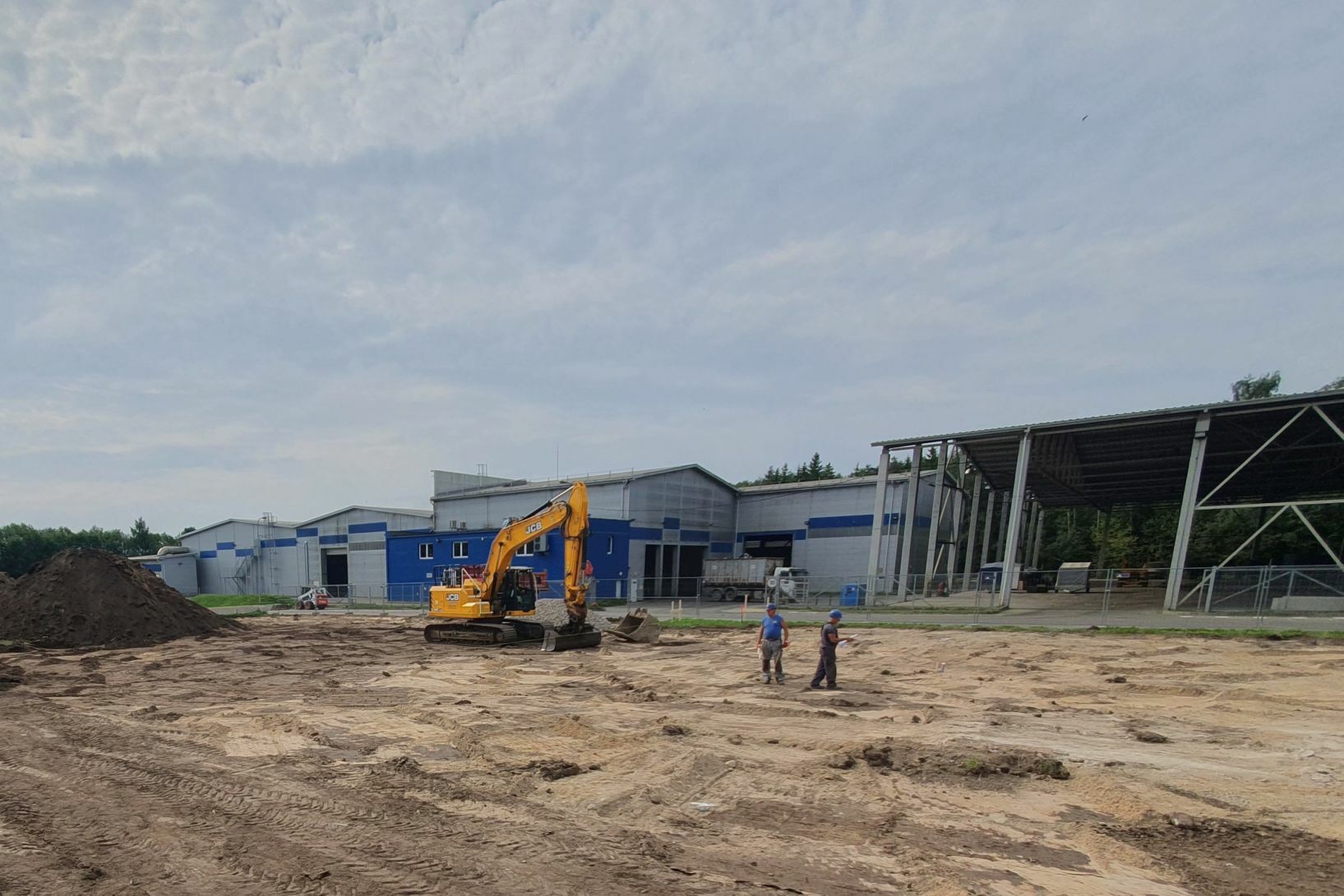 Šiaulių rajone pradėta maisto atliekų apdorojimo gamyklos statyba