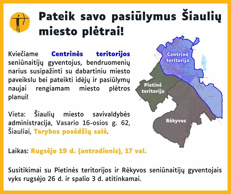 Viešoji diskusija su Centrinės teritorijos seniūnaitijų gyventojais