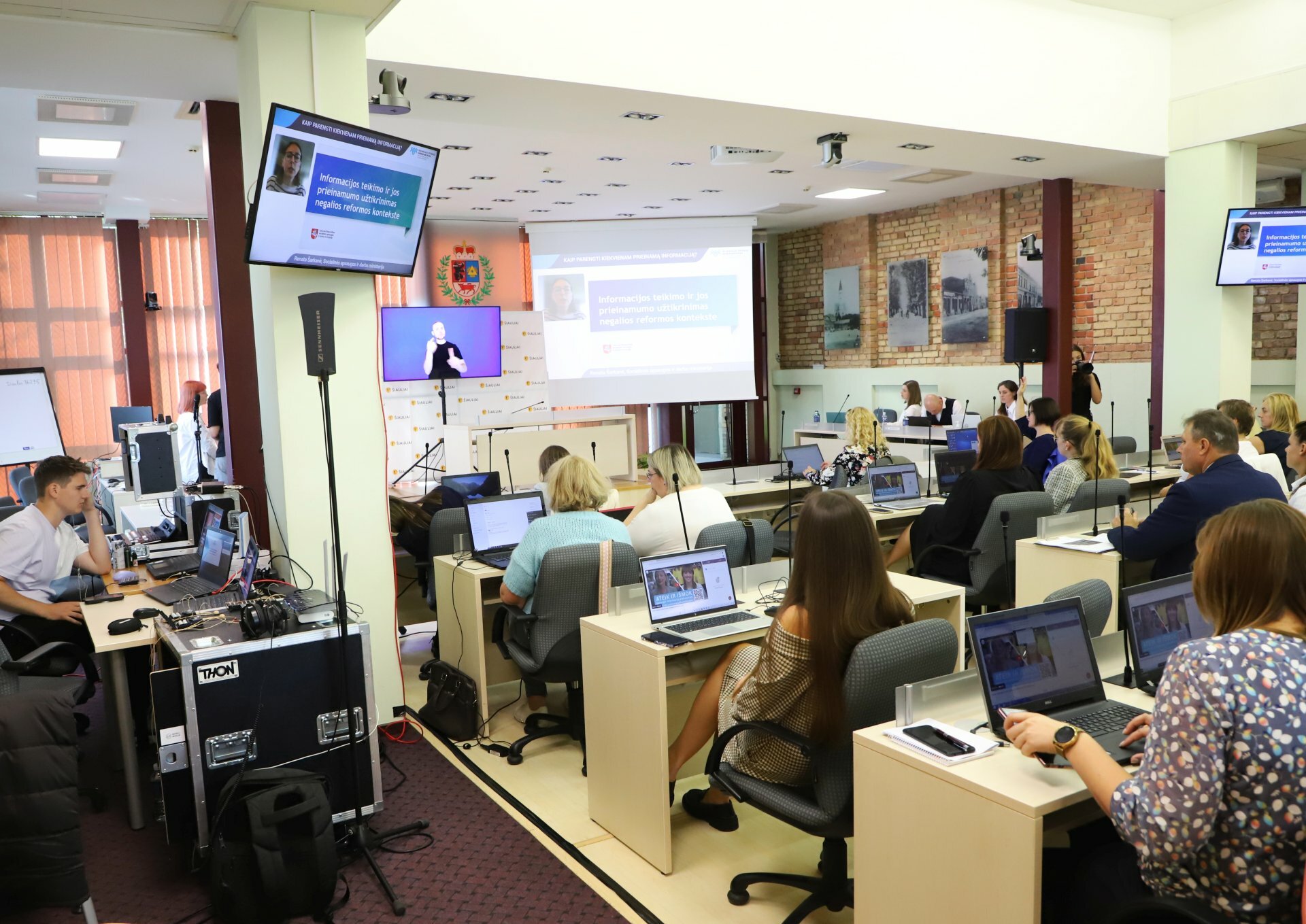 Šiauliuose vyko praktiniai informacijos prieinamumo mokymai