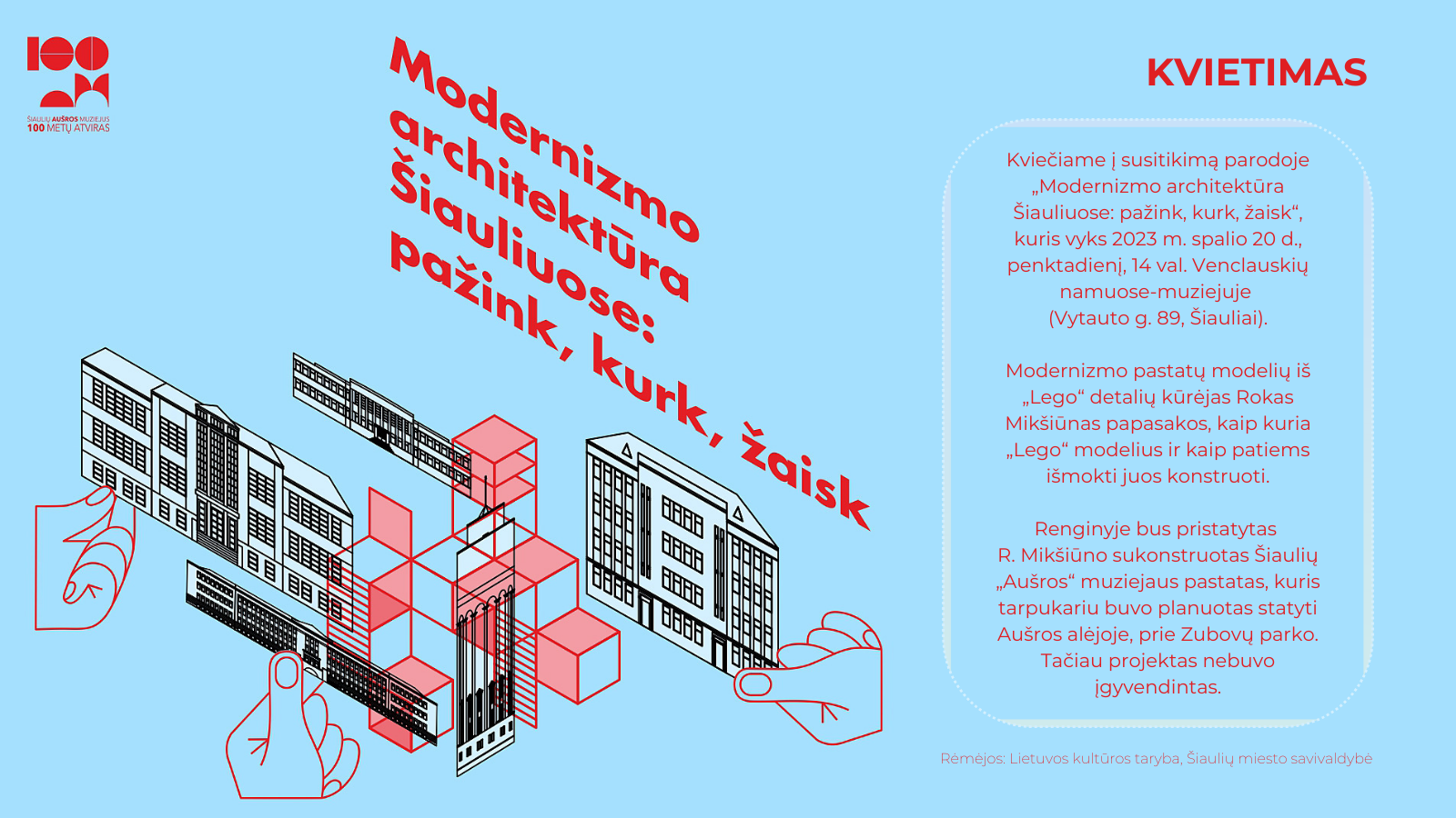 Venclauskių namuose-muziejuje – modernizmo architektūros paroda