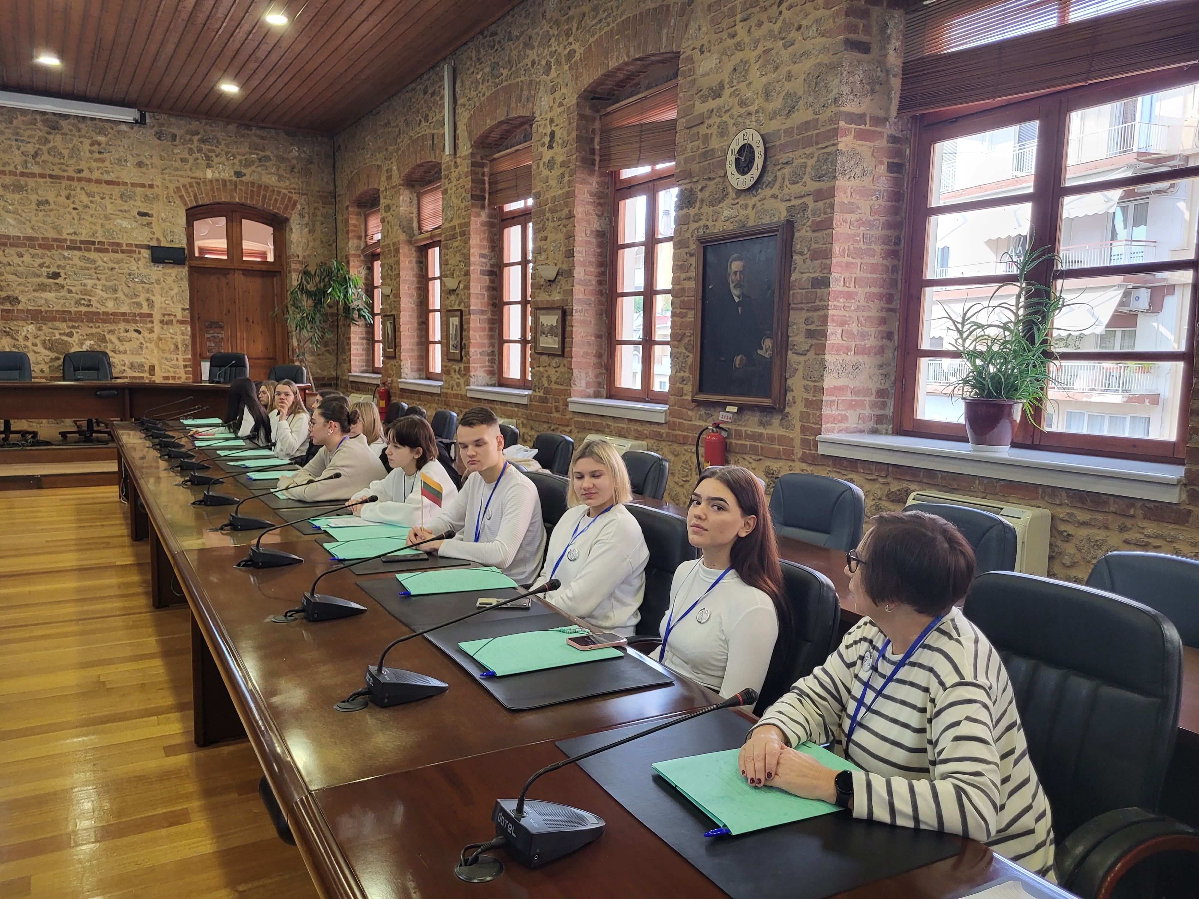 Erasmus + projektas „The train that unites us"