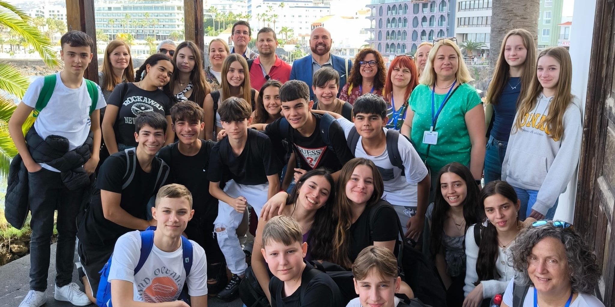 Šiaulių Dainų progimnazijos komandos Erasmus+ projektinis susitikimas Ispanijoje