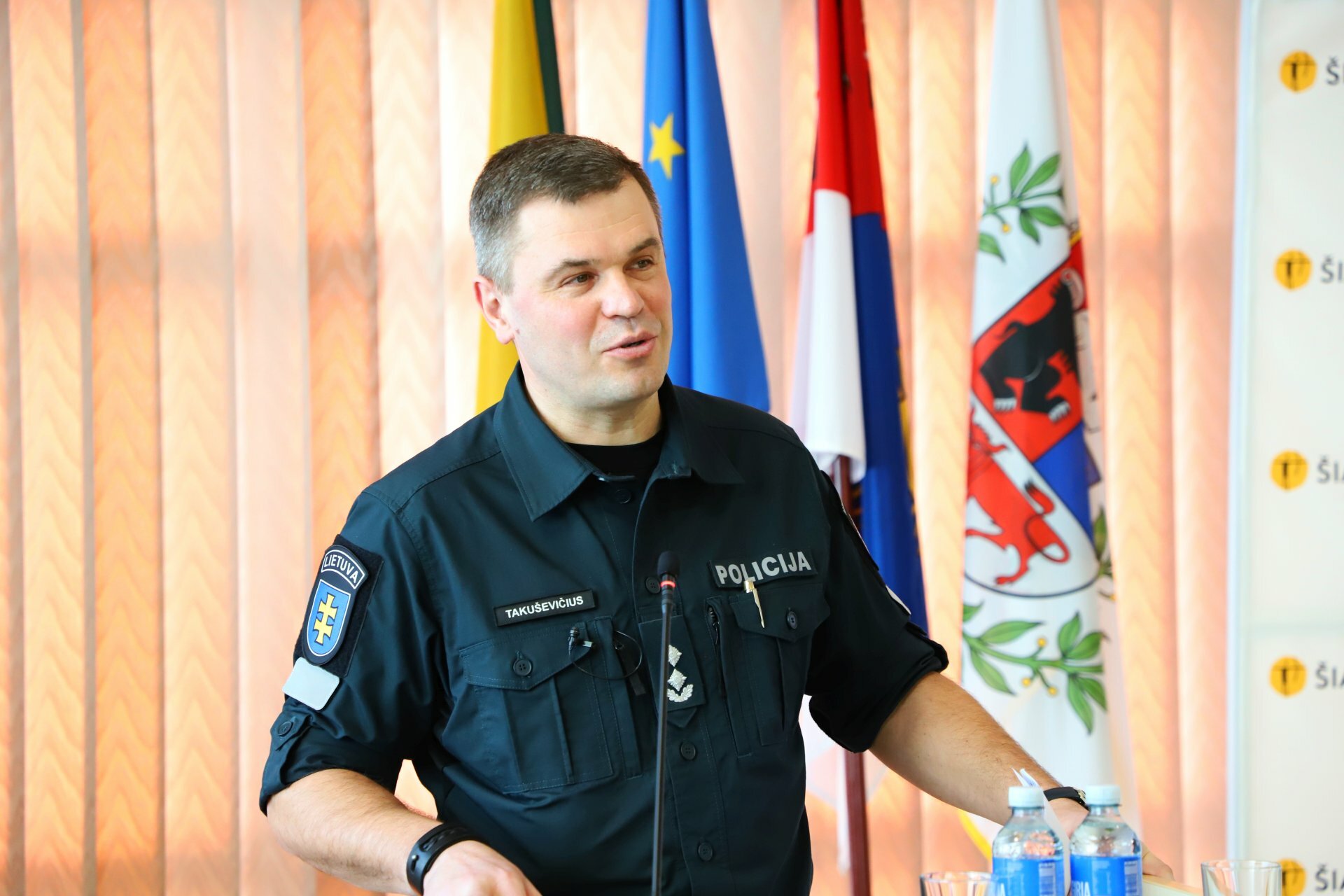 Šiaulių policija pristatė veiklos rezultatus