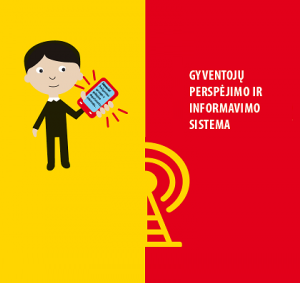 Kaip nustatyti gyventojų perspėjimo funkciją mobiliajame telefone