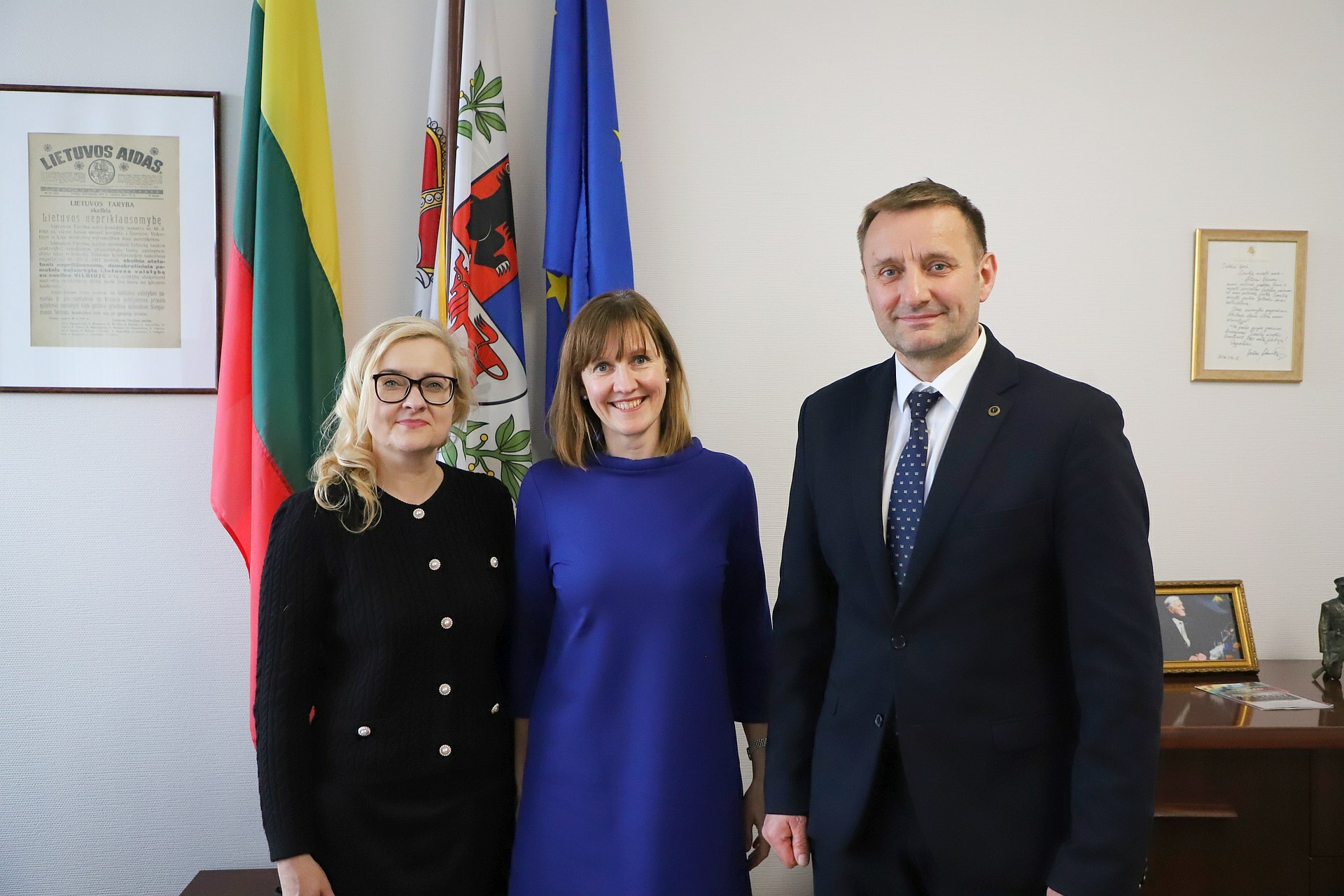 Šiauliuose lankėsi Lietuvos Raudonojo Kryžiaus vadovė