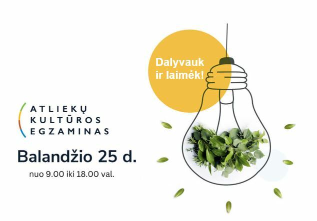 Atliekų kultūros egzaminas