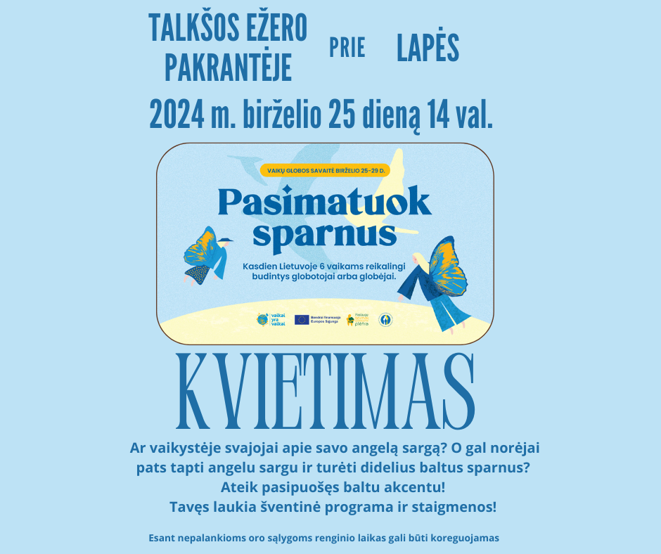 Renginiai Šiauliuose Globėjo dienai paminėti