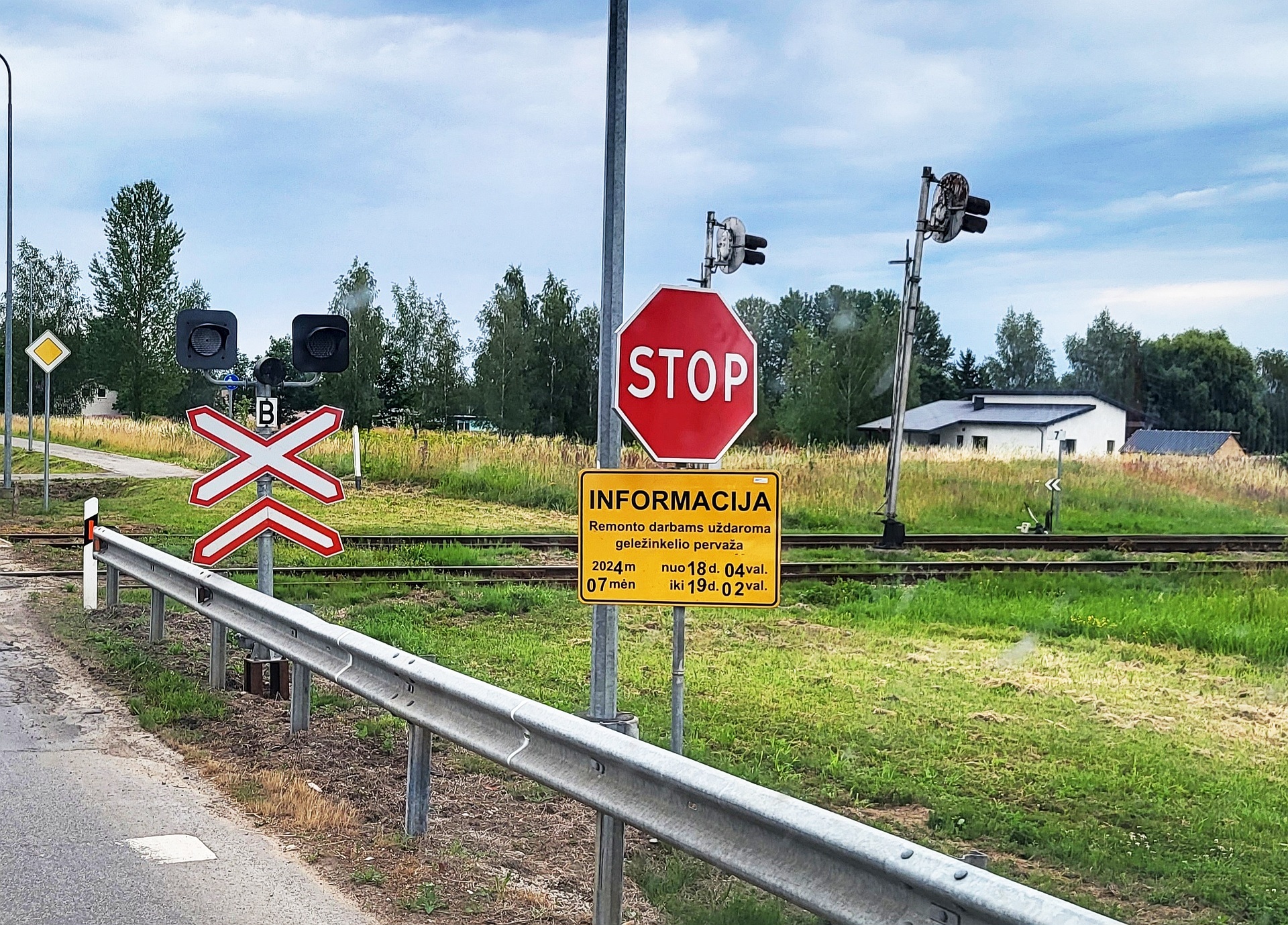 Svarbi informacija šiauliečiams – bus uždaroma pervaža