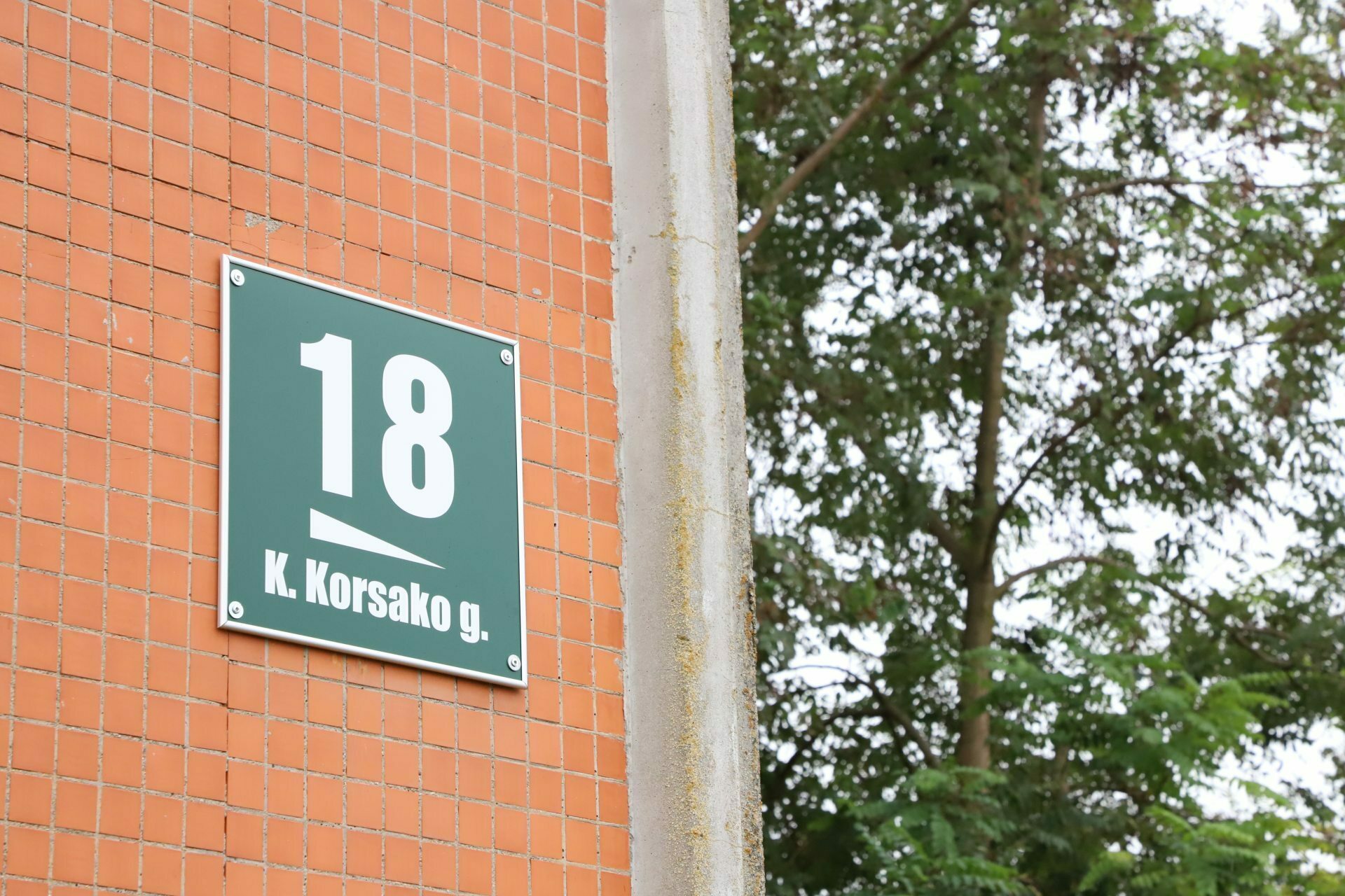 Bus prašoma pakartotinio išaiškinimo dėl K. Korsako gatvės pavadinimo