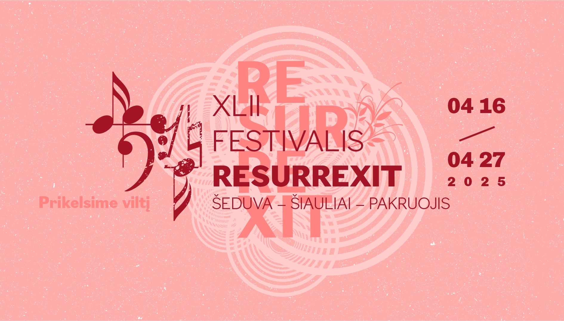 Velykų festivalis „Resurrexit“ – vienintelis...