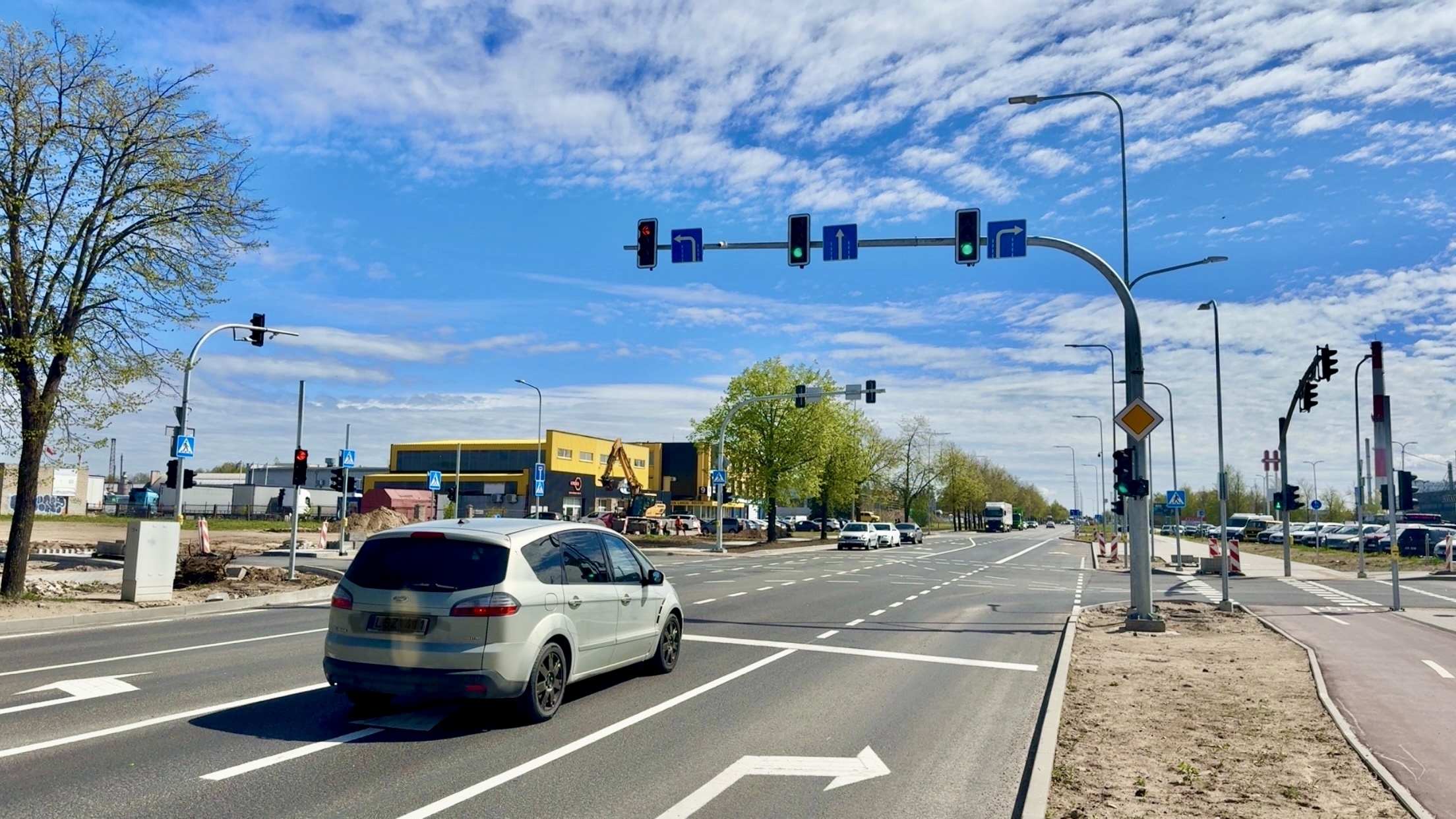 Modernizuota Pramonės g. – PC „Bruklinas“ sankryža: svarbus žingsnis augančio miesto eismo valdyme