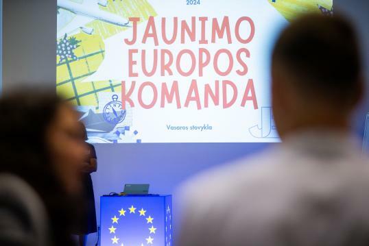 Europos Komisijos atstovybė Lietuvoje pradeda Jaunimo Europos komandos narių atranką