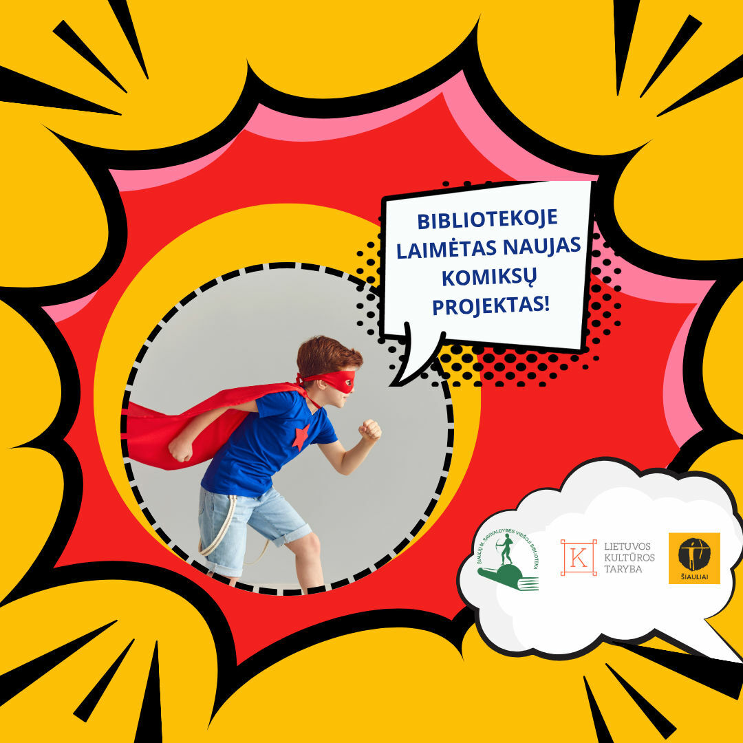 Į Šiaulių miesto savivaldybės viešąją biblioteką grįžta komiksų konferencija!