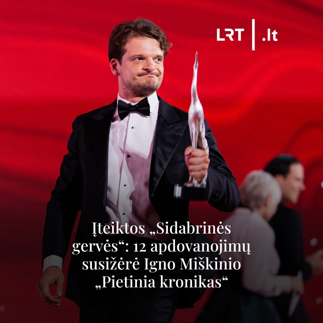 Įteiktos „Sidabrinės gervės“: 12 apdovanojimų susižėrė Igno Miškinio „Pietinia kronikas“