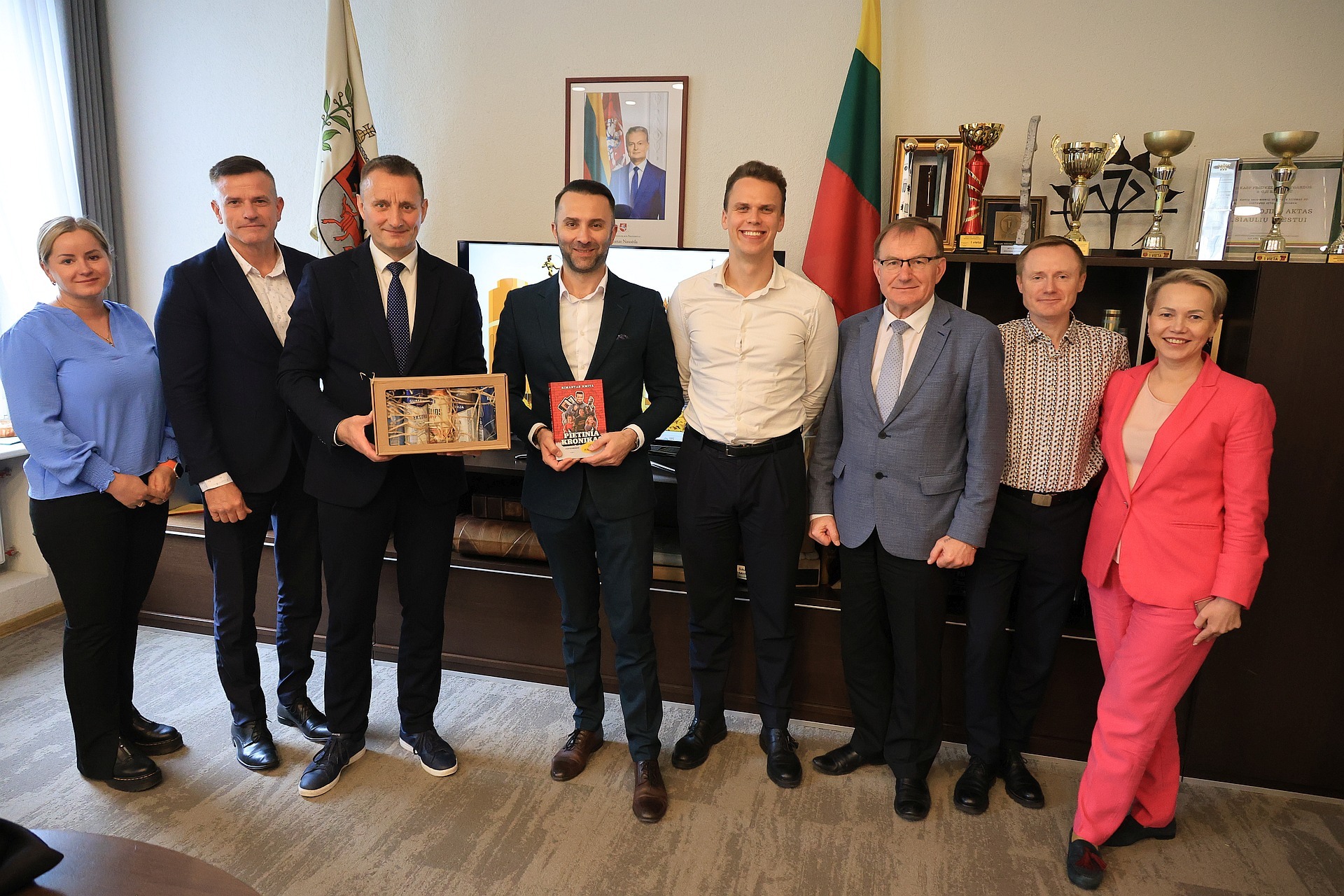 Šiauliuose lankėsi Klaipėdos rajono savivaldybės atstovai – pasidalinta gerąja patirtimi